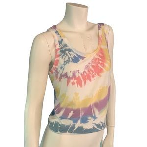 New w/o tags -crop lounge tye dye tank XL